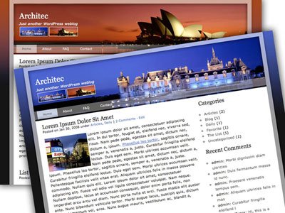 architec wordpress theme