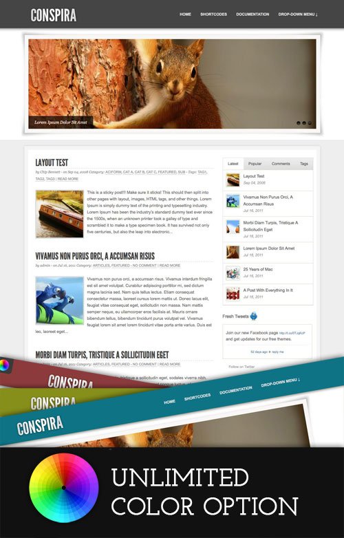 Conspira wordpress theme