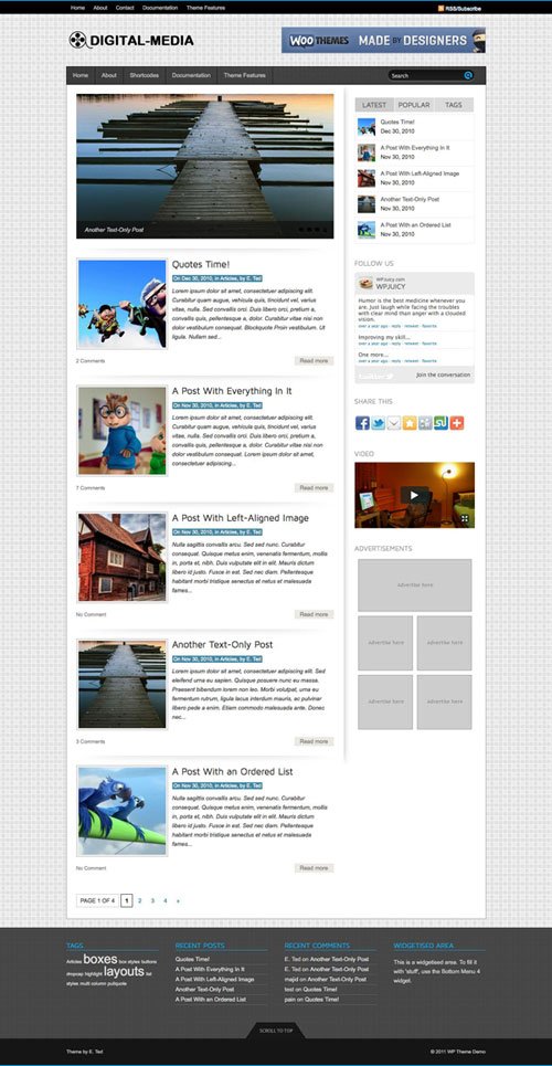 Digital-Media wordpress theme