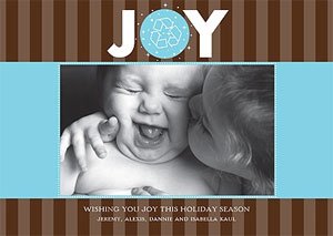 personal christmas greeting card