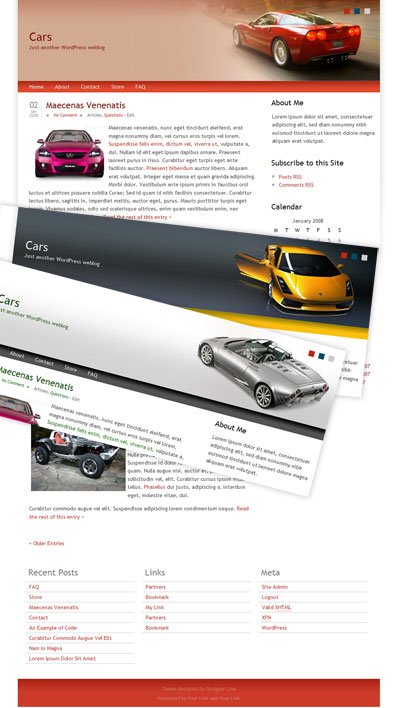 Cars WordPress Theme