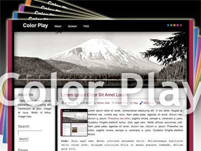 Color Play WordPress Theme