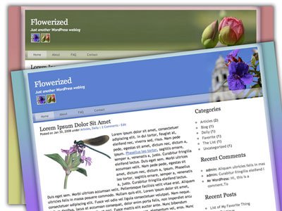 Flowerized WordPress Theme